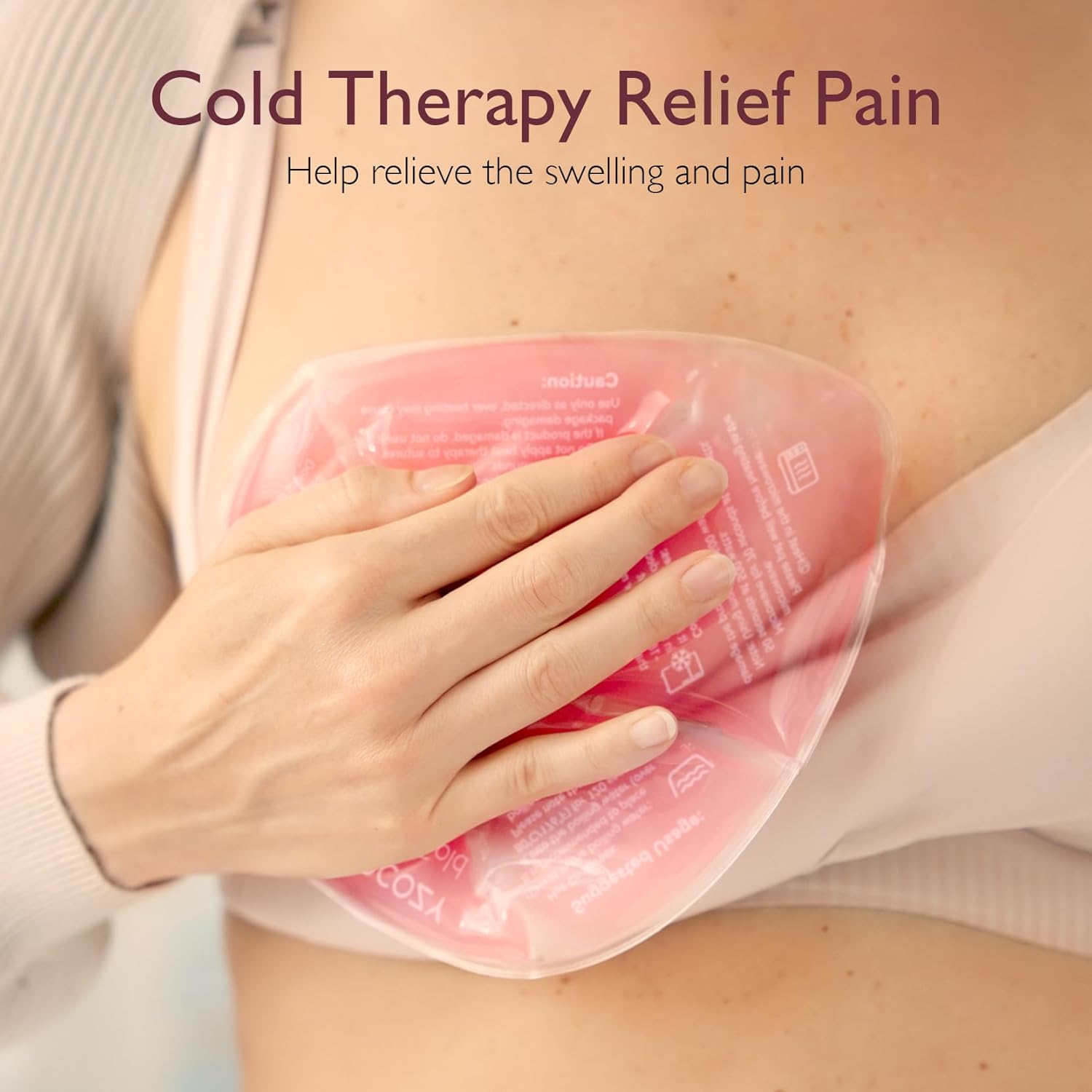 Frida Mom Paquetes de terapia de senos, almohadillas para el pecho