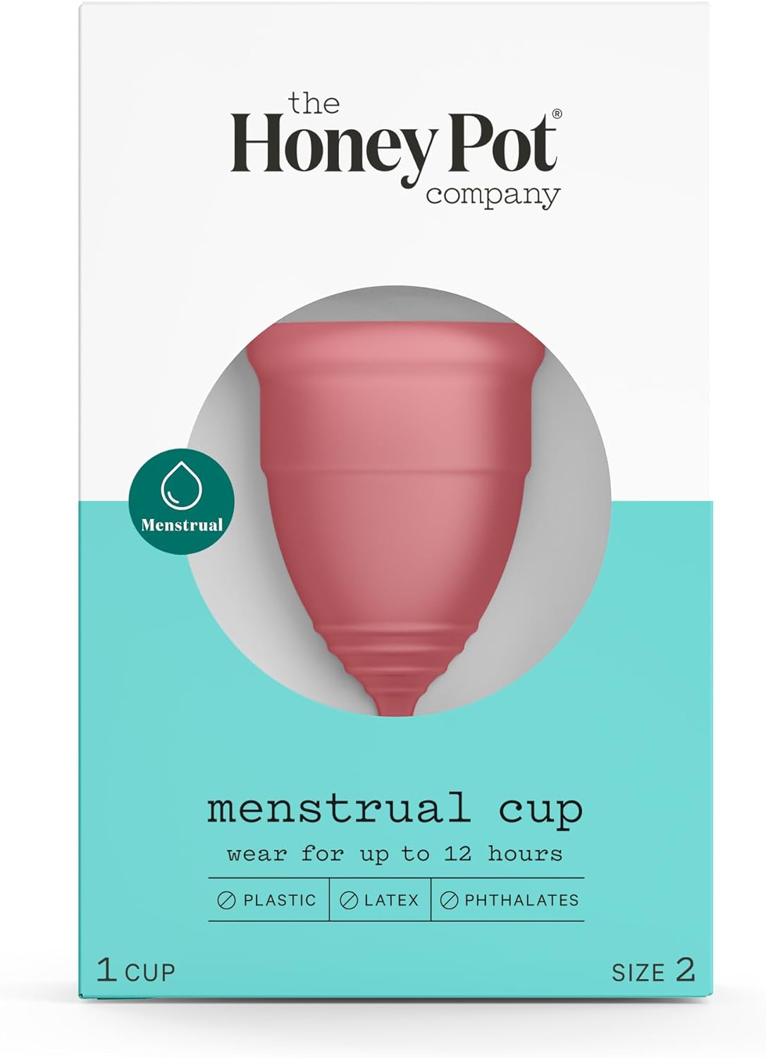 Copa menstrual The Honey Pot Company - talla 2