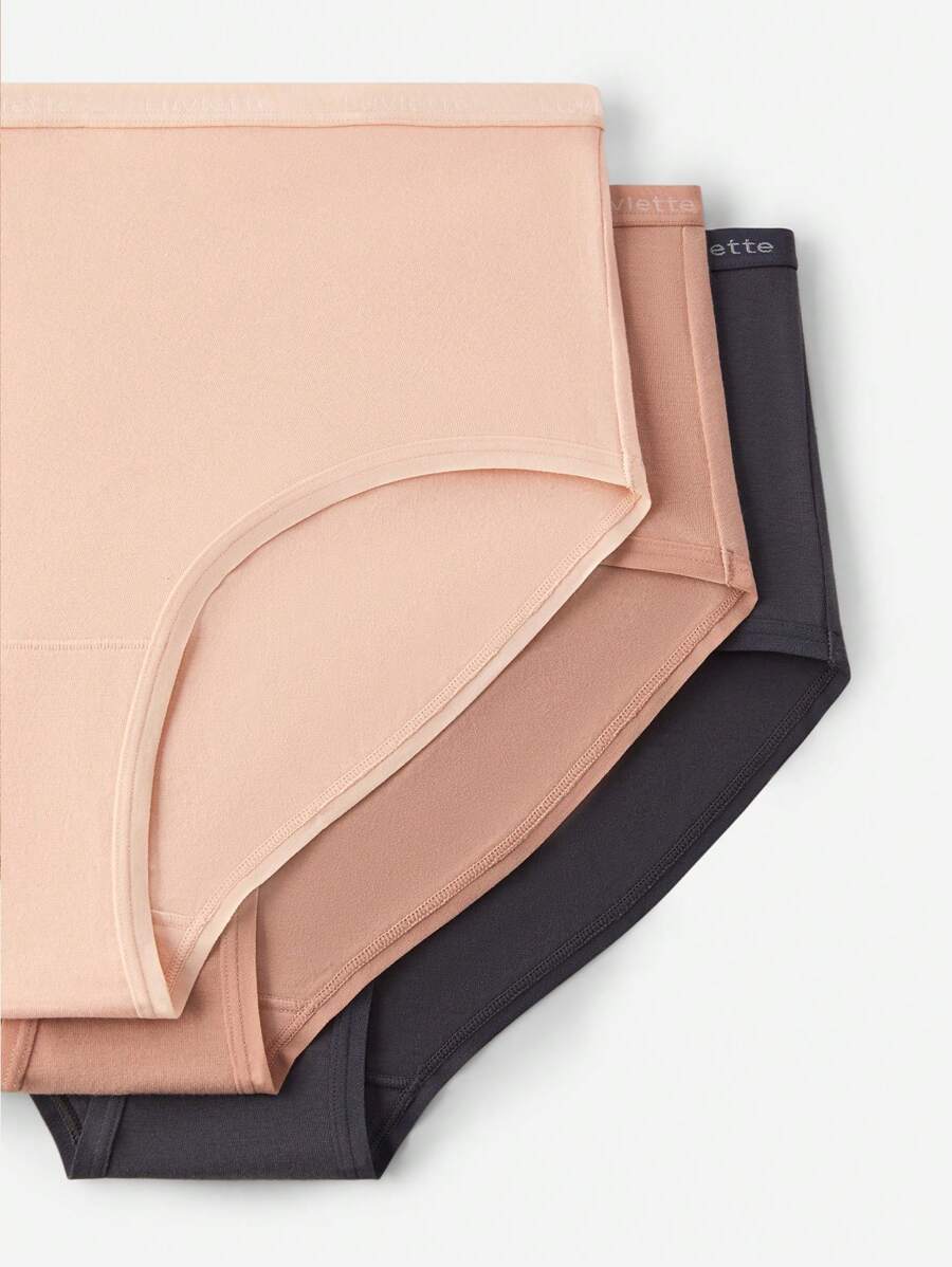 Panti Luvlette algodón colores concavado L crema, azul